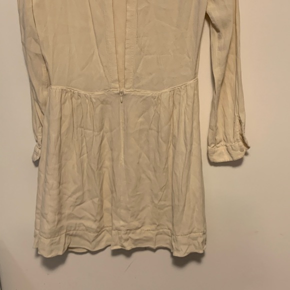 Aritzia Sunday best collared dress black cream 4 - Picture 7 of 9